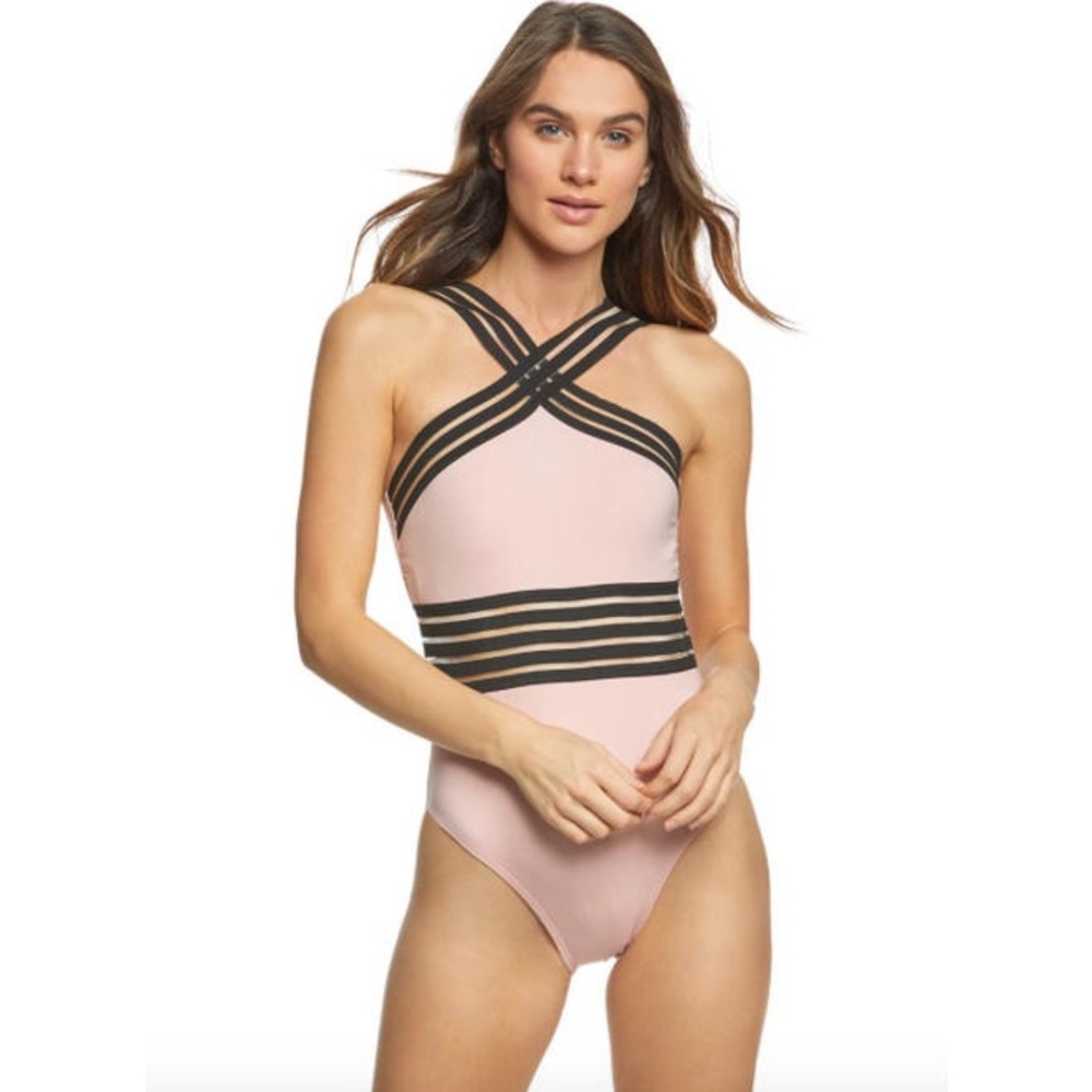 Kenneth Cole Mesh One Piece swimsuit